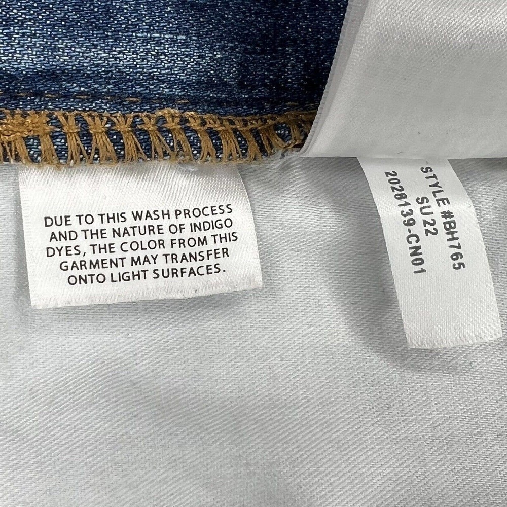 J. Crew 9" Vintage Slim-Straight Jeans in Blue Vista Wash Denim BH765 Sz 34 - Picture 16 of 16
